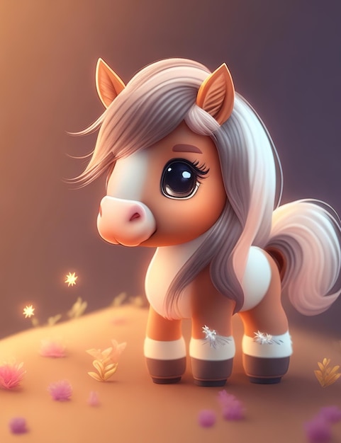 Cute little horse