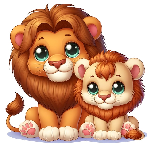 cute little lion