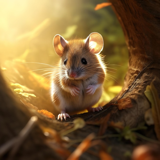 Cute little mouse