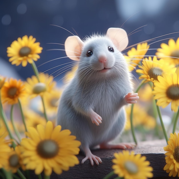 Cute little mouse