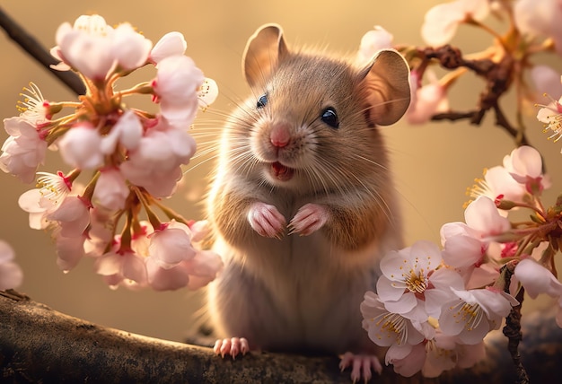 Cute little mouse