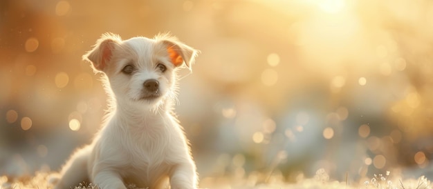사진 화려한 배경의 거실 카에 누워있는 귀여운 작은  강아지 ai 생성 이미지