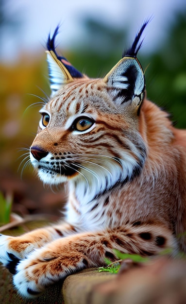 Foto lince carino.