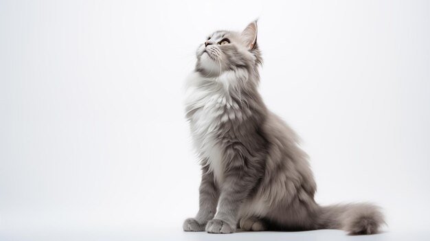 cute maine coon cat