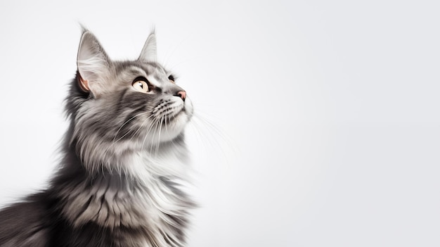 cute maine coon cat