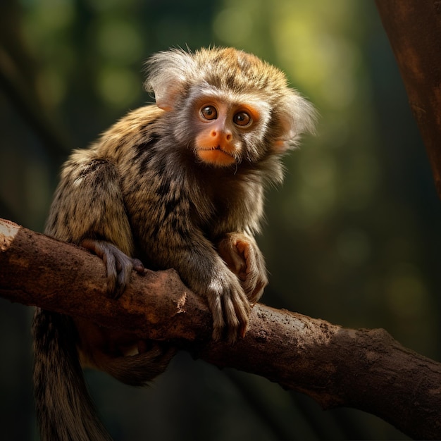 A cute monkey