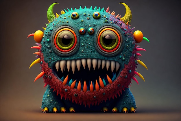 Cute monster