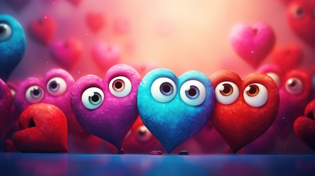 Cute monsters vector hd 8k wallpaper stock photographic image