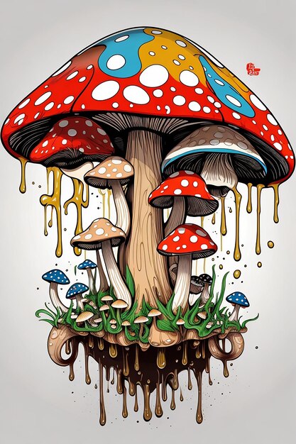 Cute Mushroom Image