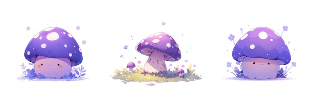 Cute mushroom