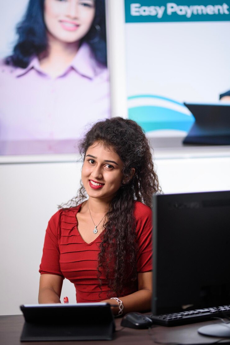 फोटो cute office lady