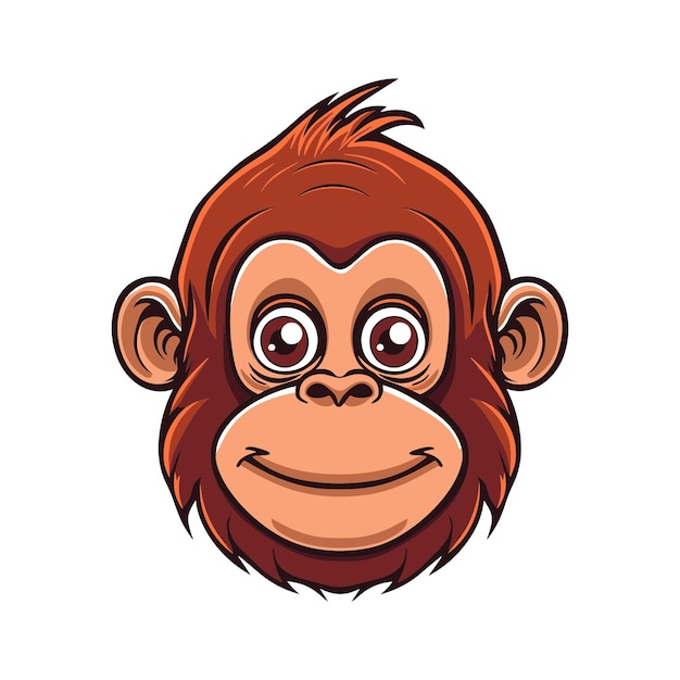 cute Orangutan cartoon