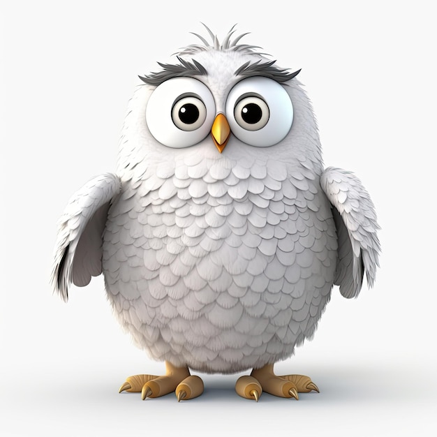 Cute Owl Character