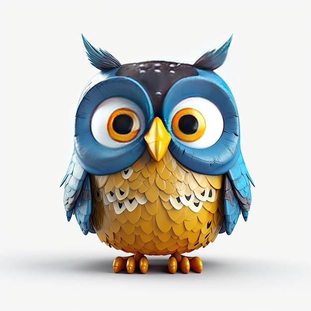 Cute Owl Character