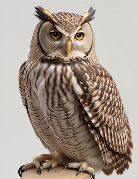 A cute owl Photo Ai Generated