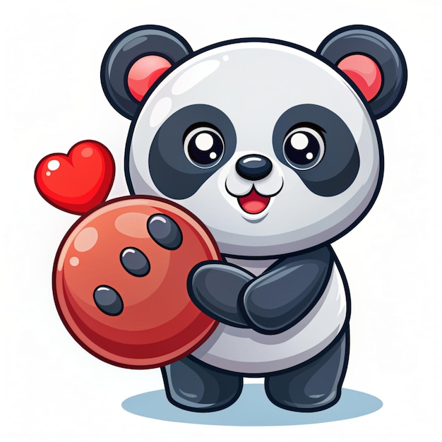 Panda Cute Animal Bowling Bag Panda Cute Animal Bowling Bag