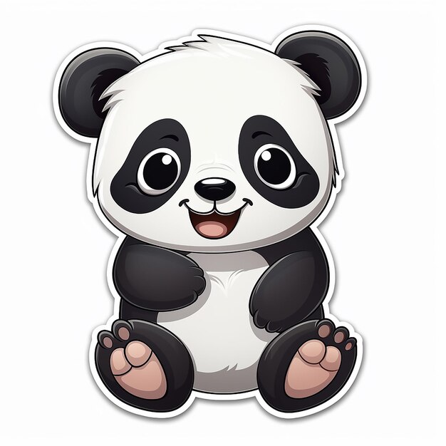 Foto sticker carini per panda