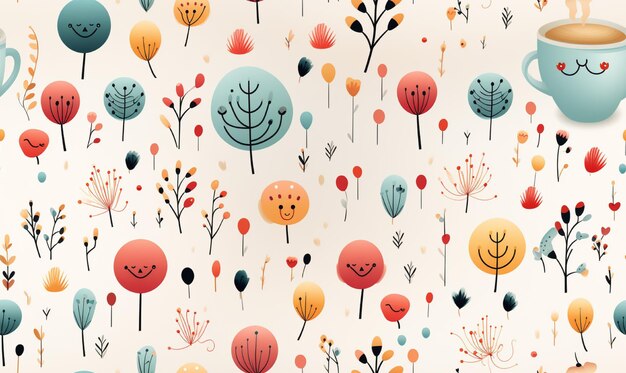 Cute Pattern Background