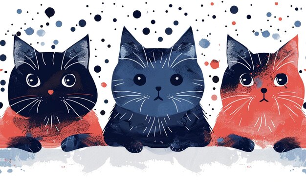 Photo cute pattern illustration