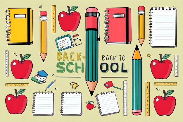 Photo cute pencil clipart