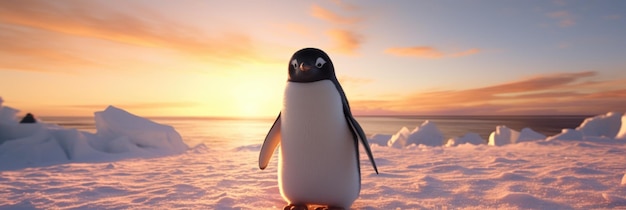 Cute penguin