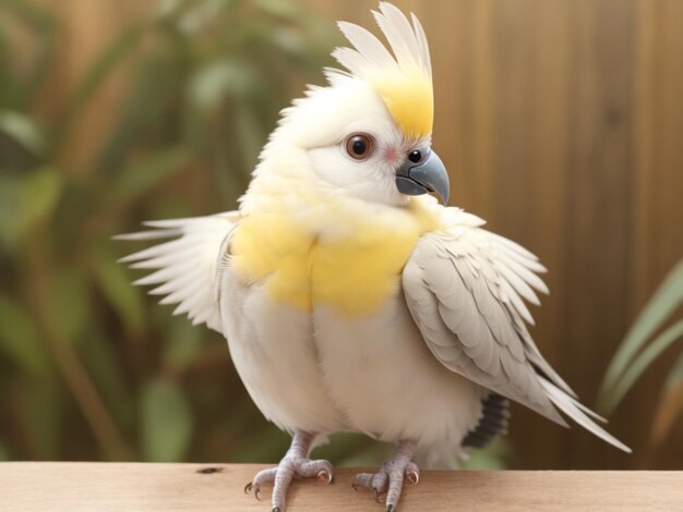 かわいいペットのオカメインコ