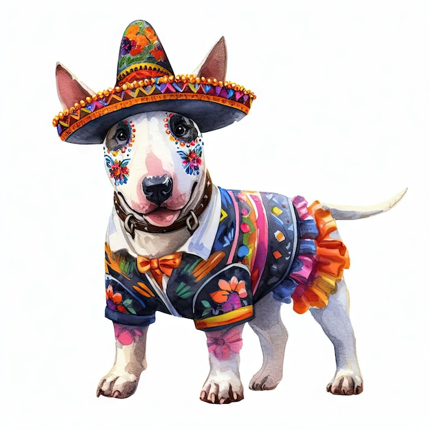 Cute pets dressed up for festivals