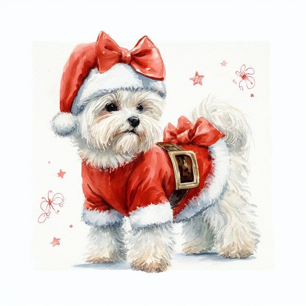 Cute pets in festive costumes