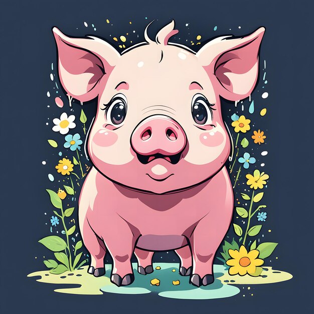 Cute Pig