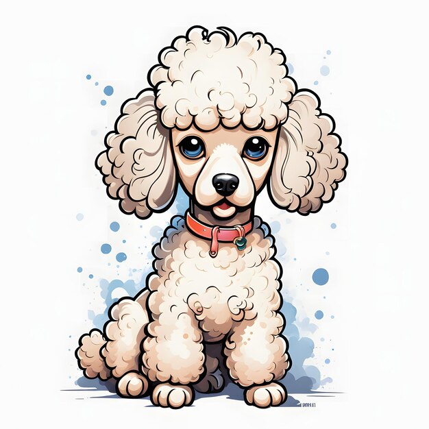 cute poodle