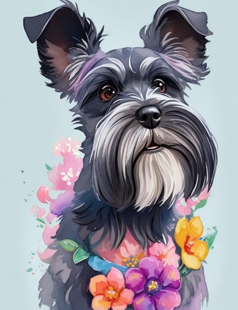 cute potrait of dog