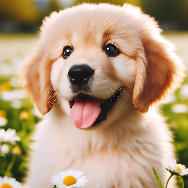 cute puppies illustration