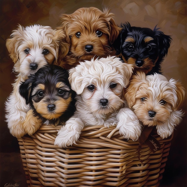 Cute puppies v 6 Job ID 257e81ce2824401a832dc71530c9c3ca