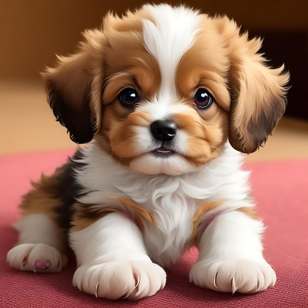 Cute puppy beautiful dog