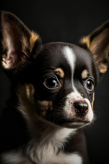 Cute puppy dog Generative AIxA