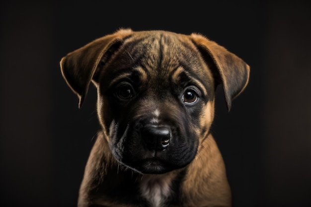 Cute puppy dog Generative AIxA