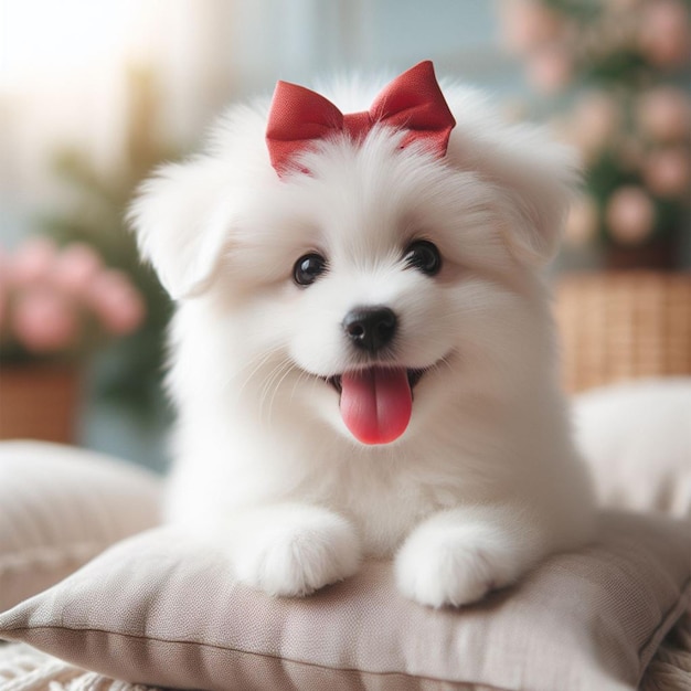 Cute puppy dog