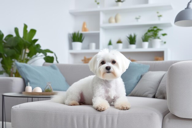 Photo cute purebred husky puppy sits pedigree dog isolated on white background mockup for design greeting card poster banner advertisements with copy space veterinary clinic shelter grooming