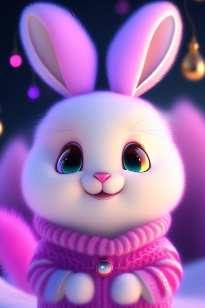 Cute rabbit