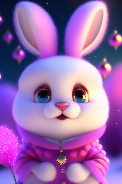 Cute rabbit