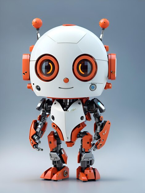 cute robot AI generated