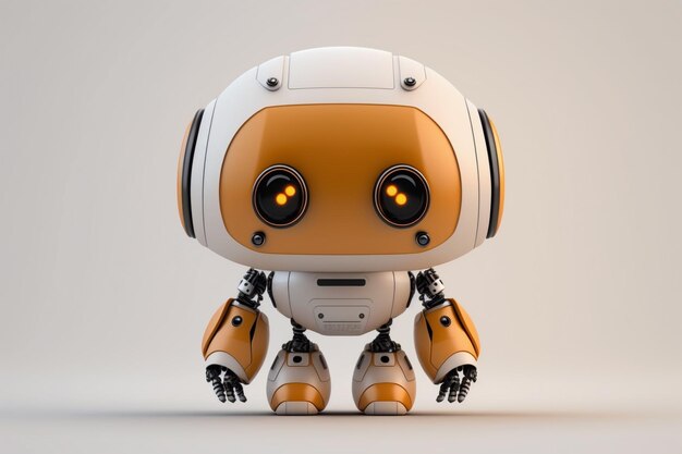 Cute Robot Ai generative