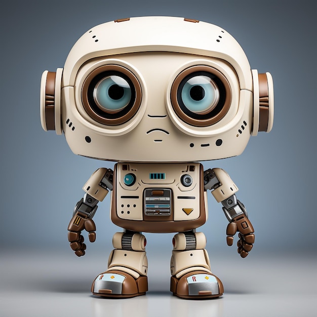 cute robot character