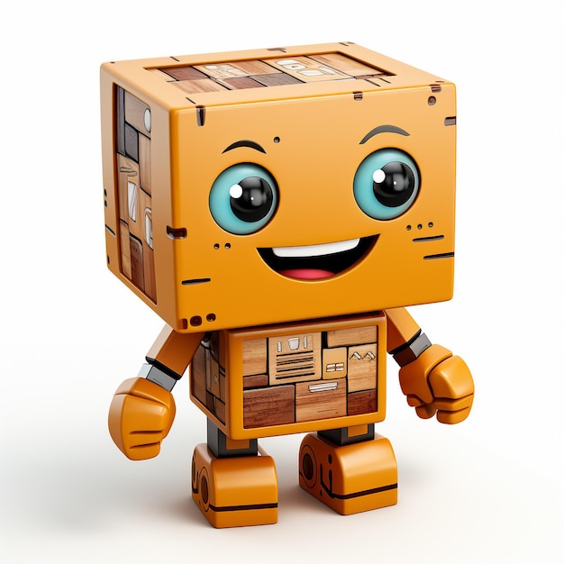 cute robot character