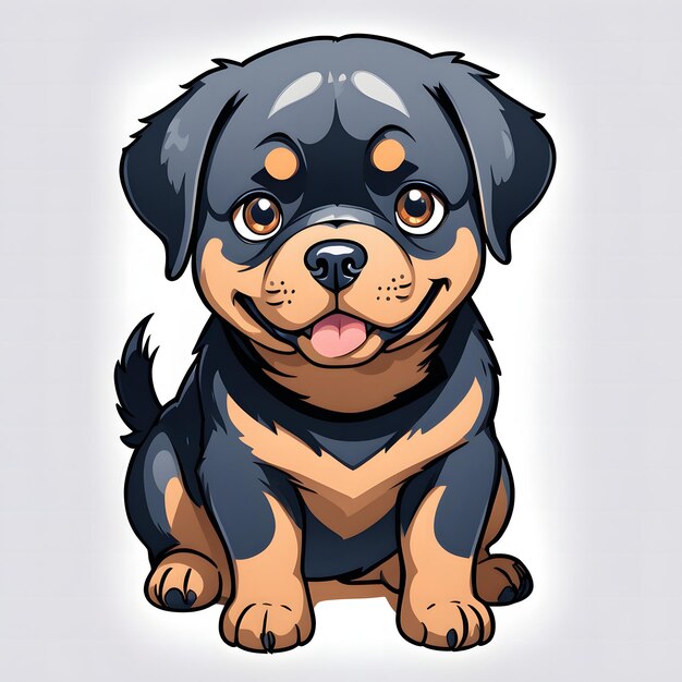 Cute Rottweiler