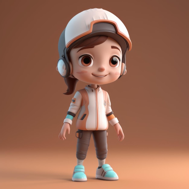 Cute Ryder 3d Rendering