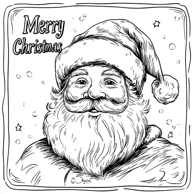 Photo cute santa claus collection merry christmas happy new year santa claus christmas character cartoon