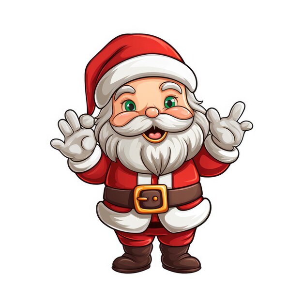 cute Santa illustration