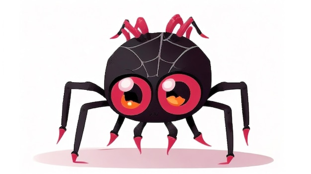 cute spider vector