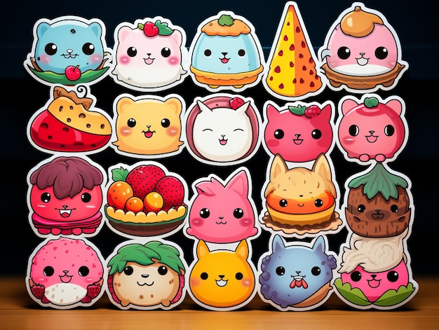 Photo cute stickers unique